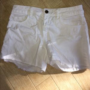 White shorts