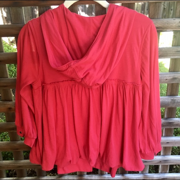 Free People red jacket - Picture 4 of 5