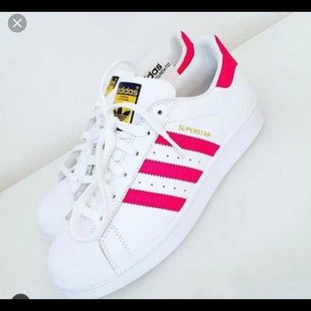 1HR SALE ⚡️⚡️ADIDAS SHELL TOP SUPER STAR  HOT PINK