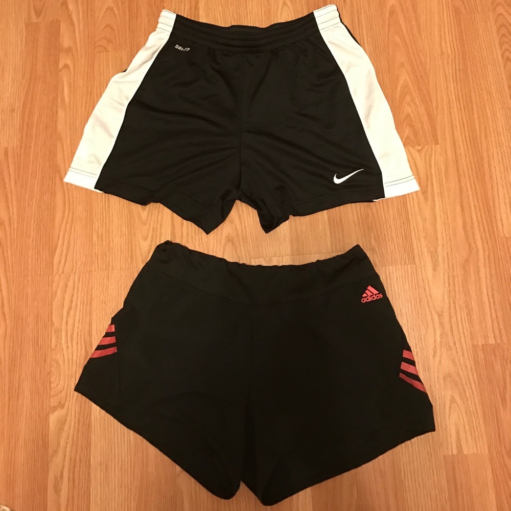 Two pairs of Small athletic shorts