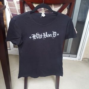 Kat Von D fitted t-shirt NEW