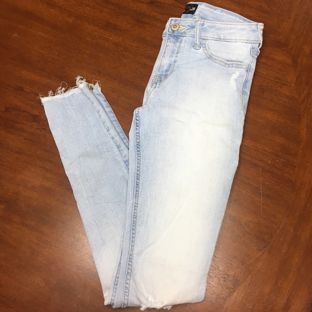 Hollister light wash jeans
