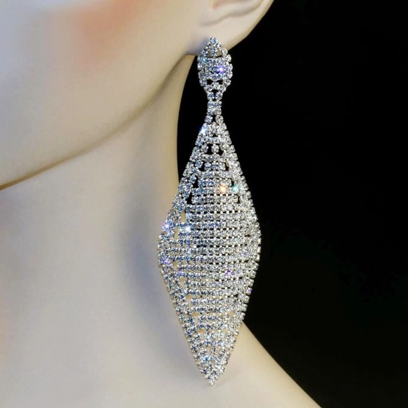 Crystal Earrings - Picture 2 of 5