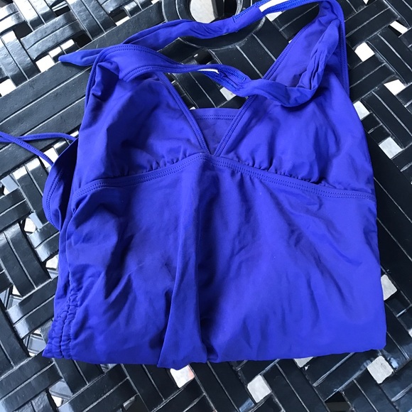 Tankini S/M with ruched sides - Picture 4 of 7