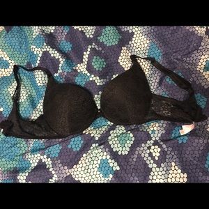 Victoria's Secret Black Push Up Bra