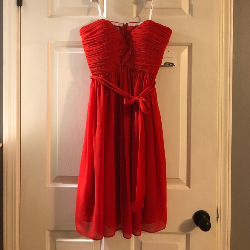 NWT Donna Morgan Strapless Dress