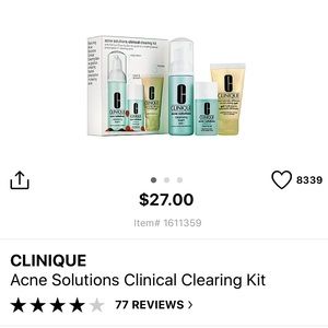 Clinique Acne Solutions Clearing Kit