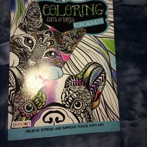 Cats an dogs coloring book