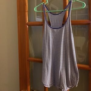 Lululemon tank (purple striped)