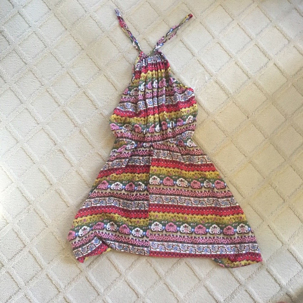 Milky Way halter dress.