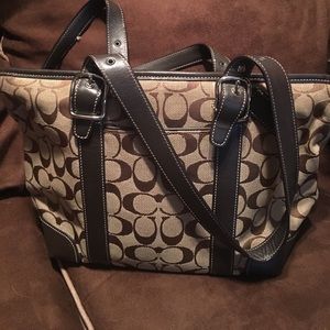 Authentic vintage coach purse