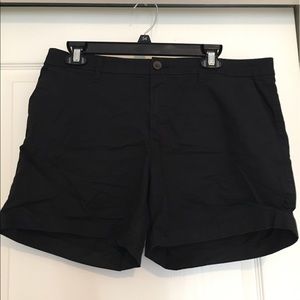 Women's black shorts
