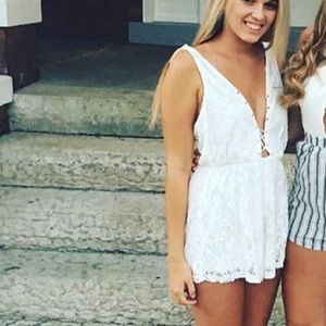 White romper