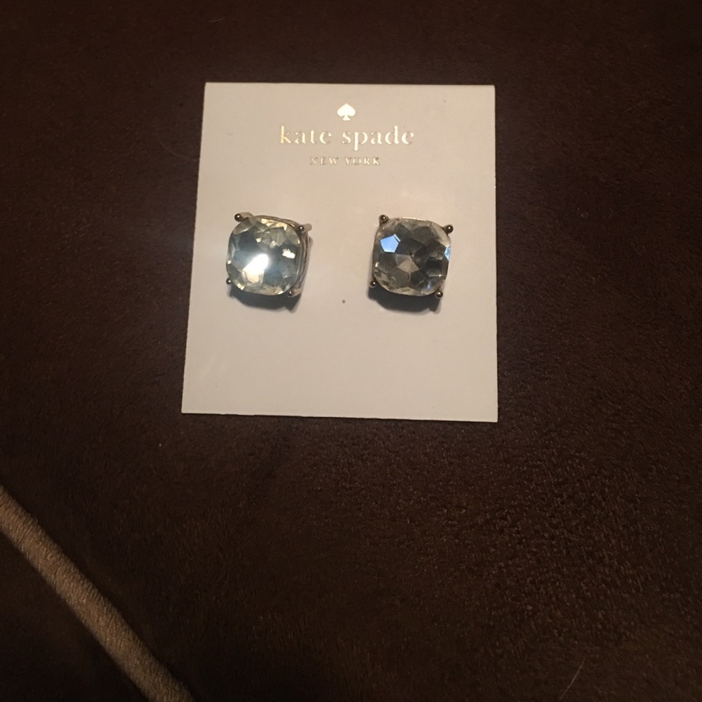 Over sized Kate spade earrings.