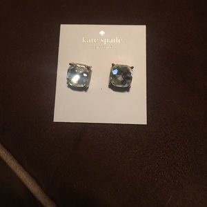 Over sized Kate spade earrings.