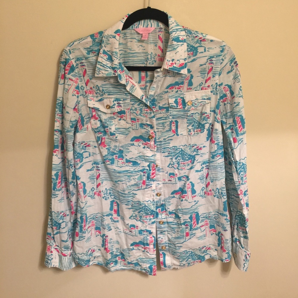 Lilly Pulitzer button down