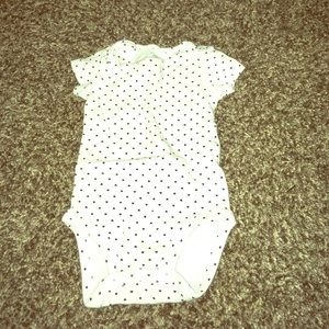 Babies white with black hearts