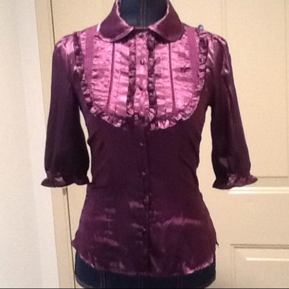 Max Rave Perfect Purple Blouse