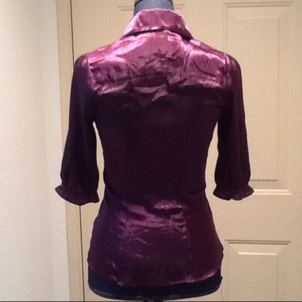 Max Rave Perfect Purple Blouse - Picture 3 of 4
