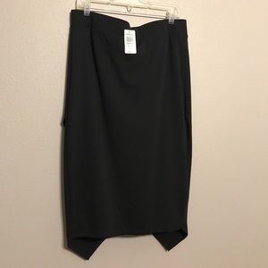 TORRID Black Envelope Skirt Plus Size 1 *New*