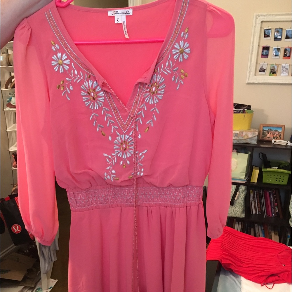 Pink dress