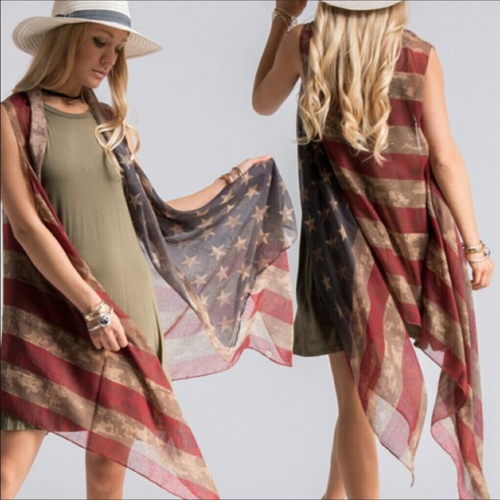 Flag vest 🇺🇸