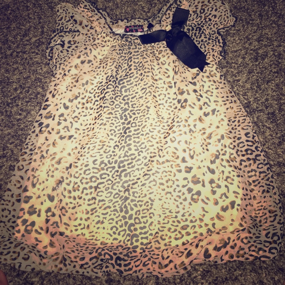 Girls cheetah T-Shirt