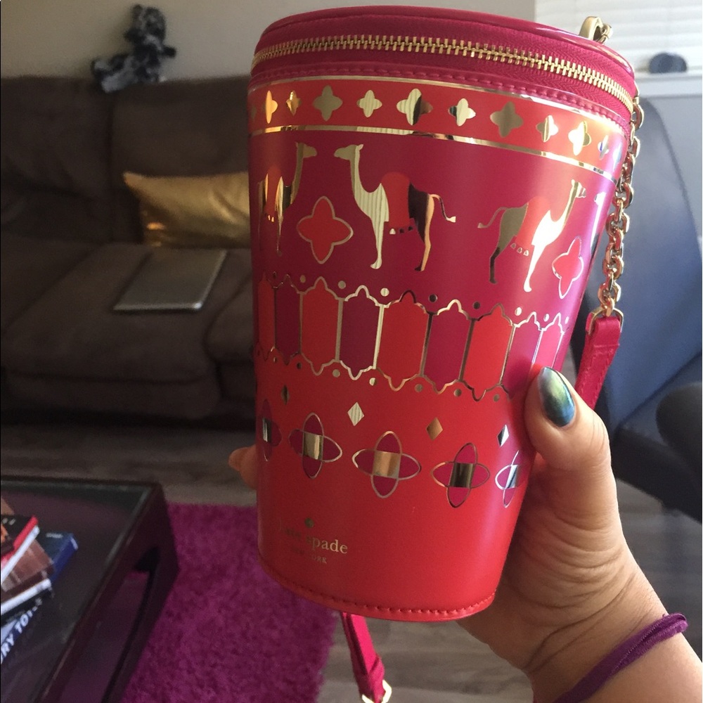 ♠️️Kate spade 🇲🇦 morocco tea cup novelty purse👛