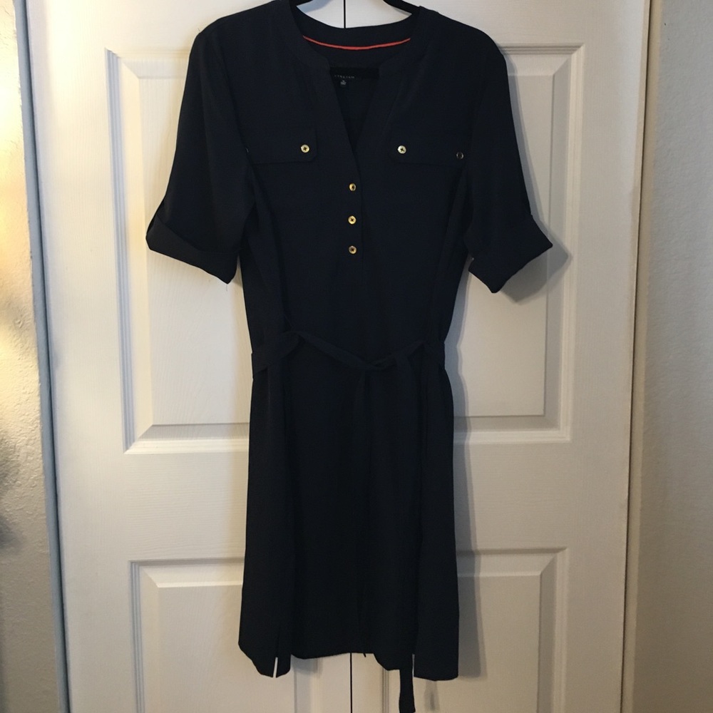 Navy blue dress