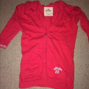 Pink Hollister sweater