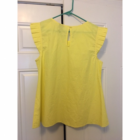 Anthropologie- HD in Paris Ruffle Poplin Top M - Picture 3 of 5