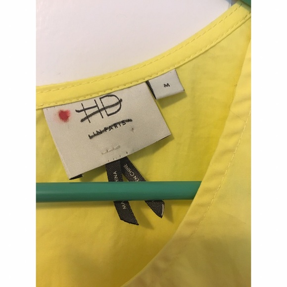 Anthropologie- HD in Paris Ruffle Poplin Top M - Picture 4 of 5