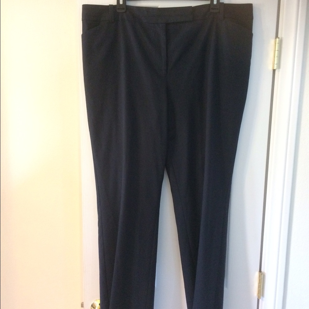 Navy slacks