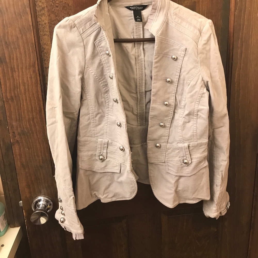 White House Black Market Jacket in Grey