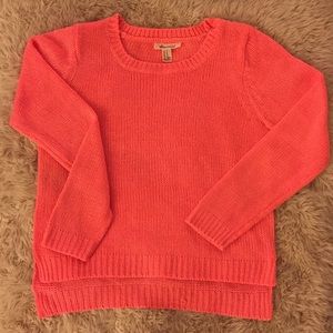💜 Forever 21 Neon Salmon Sweater
