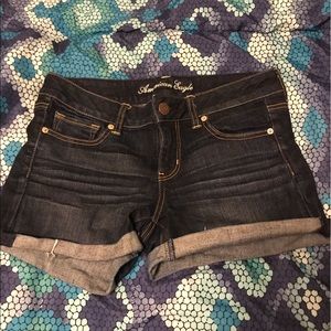 American Eagle Midi Jean Shorts