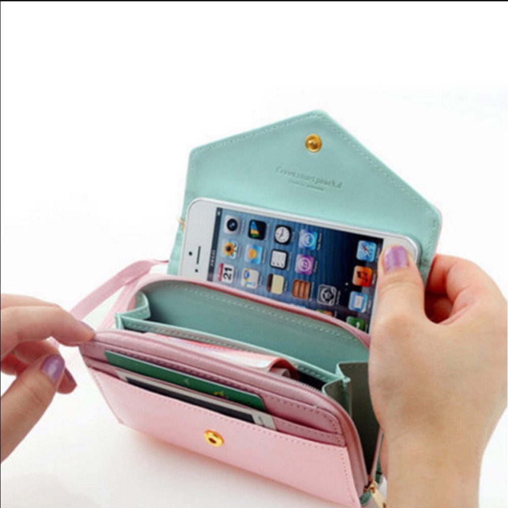 Pink wallet