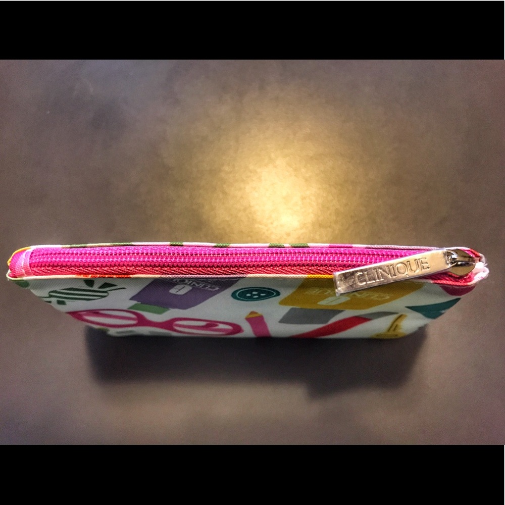 Mini Clinique Cosmetic Bag / Pouch For Makeup