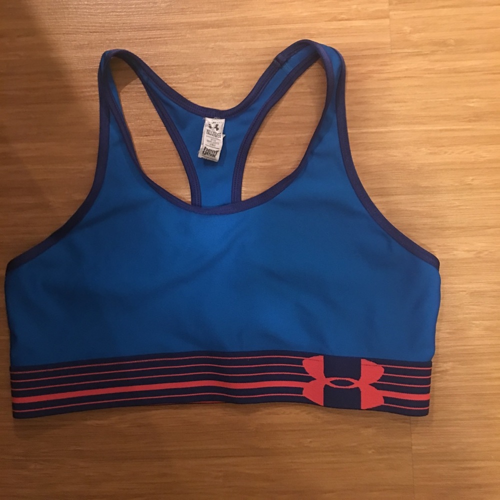UNDER ARMOUR YOUTH GIRL SPORTS BRA SIZE XL