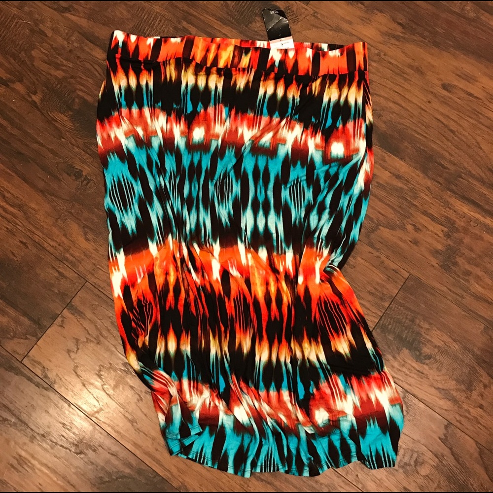 🌻 A.N.A. Aztec Style Maxi Skirt