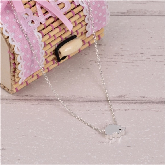 Hedgehog silver or gold necklace - Picture 4 of 4