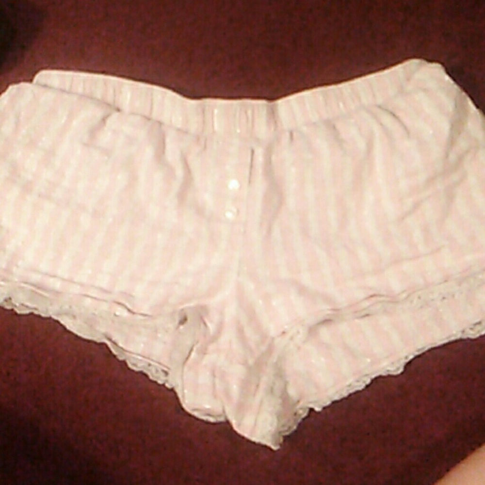 Victoria secret sleep apparel. Short shorts.