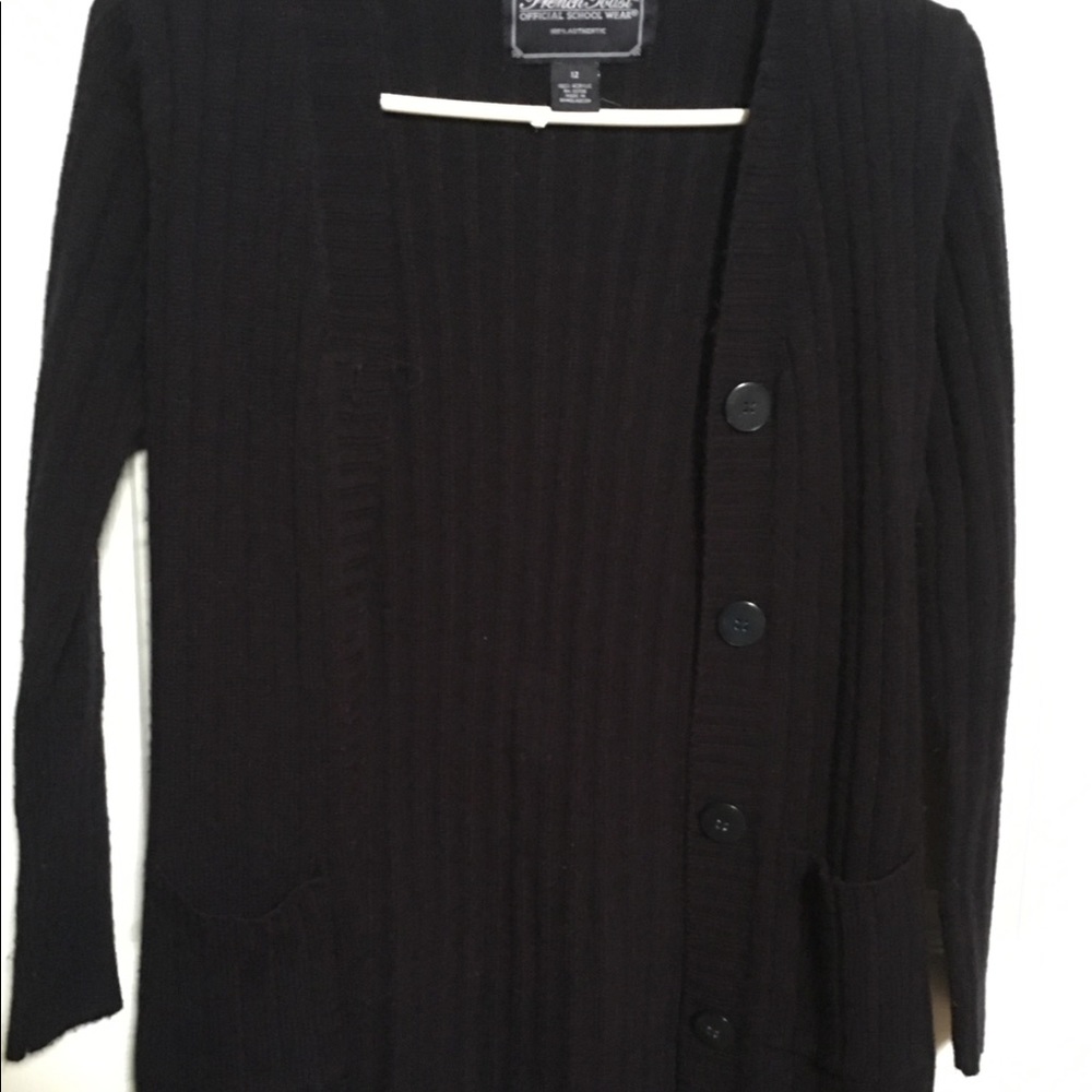 Navy Blue Sweater Cardigan