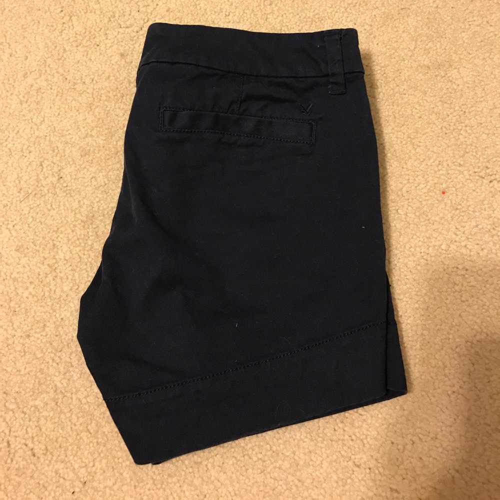 American Eagle Midi Stretch Shorts
