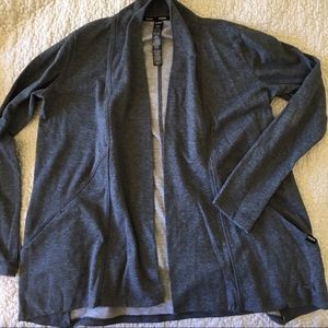 RBX Open Cardigan Grey-Blue