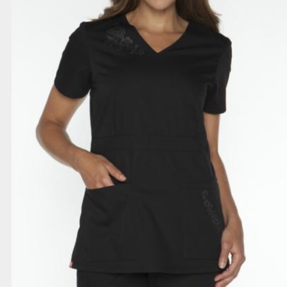Koi Orange Standard Hermosa Scrub Top
