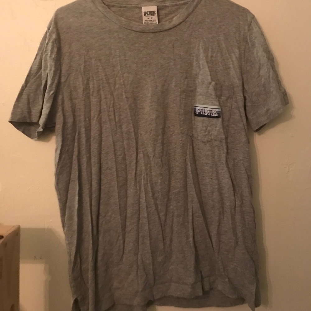 Gray PINK tee