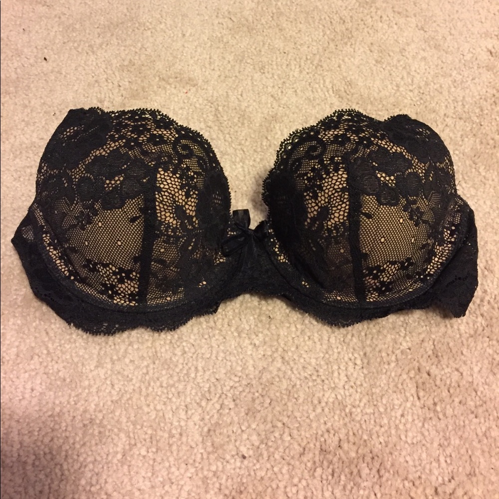 Black Victoria's Secret Bra lace