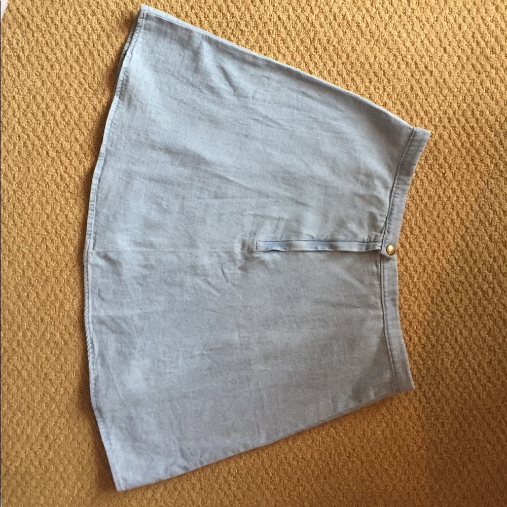 American Apparel Jean Skirt