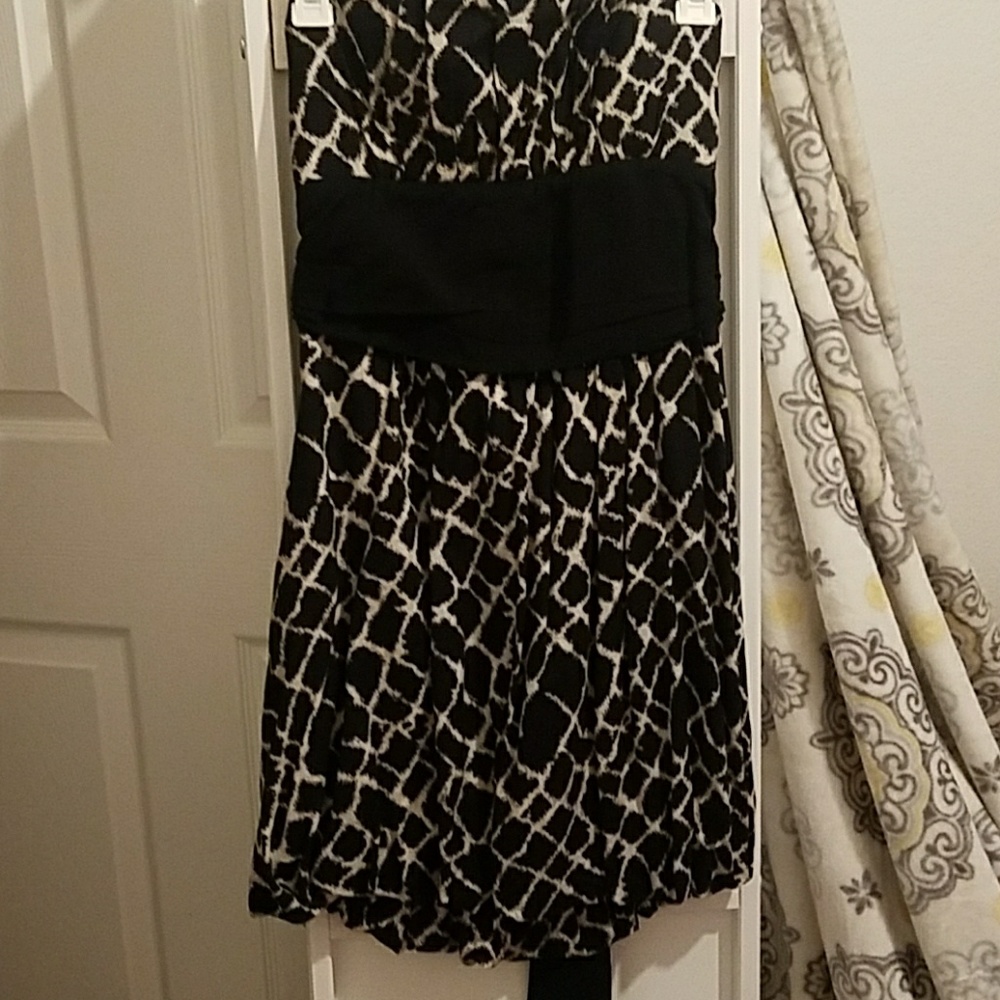 Tube top dress